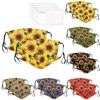 

2 Pack Windproof Reusable Face Ma$k With 4pc Gasket Face Ma$k Filter Good Quality Facemasque Print Cotton Caps For Face Bibs