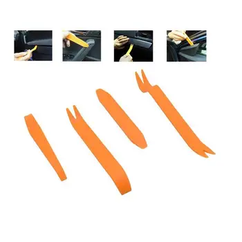 

4 Piece Car Audio Speakers Assembly and Disassembly Tools Car Stereo Subwoofer Clean Repair Accessories Instrument Panel Remover