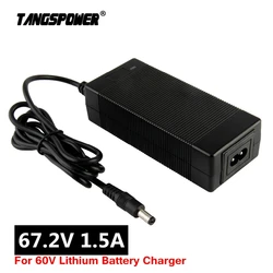 High - Efficiency 67.2V Li - ion Battery Charger with Universal Plug Options - AU