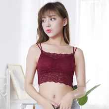 Новая мода кружева сексуальные женские слинг съемный Грудь Pad Бесшовные обратно Крест бюстгальтер