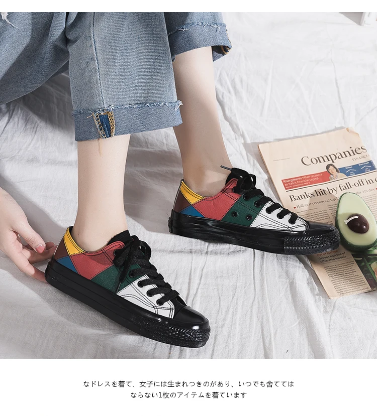 Zapatos De Mujer, Размеры 35-40, Женская парусиновая обувь, смешанные цвета, низкие кроссовки, обувь для школьников на каждый день, весна, Новинка