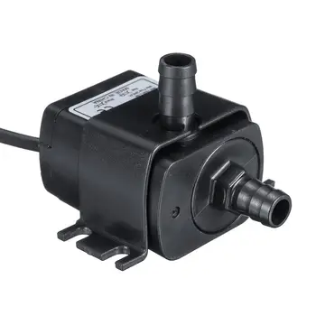 

DC12V 4.2W Brushless Micro Submersible Water Pump Mini 240L/H IP68 Water Pump Membrane Waterproof Aquarium Pump