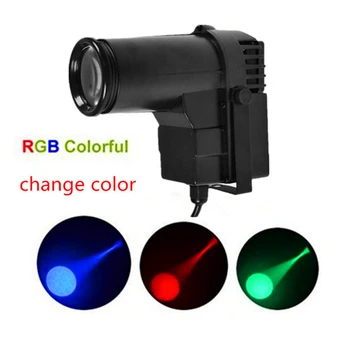 

10W RGB LED Spotlight /Mini Spot Light For Disco Party Club Bar KTV Glass Ball Light /LED Beam Effect DJ Spot Lighting /LED Lamp