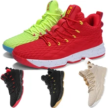 Лидер продаж, баскетбольные кроссовки Lebron James с высоким берцем, Спортивные Ботинки, Ботильоны, уличные мужские кроссовки, спортивная обувь