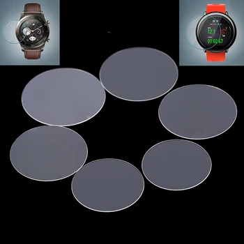 

Universal Round Tempered Glass Protective Film Screen Protector Cover For Samsung Gear Huawei Garmin LG MOTO Xiaomi Smart Watch