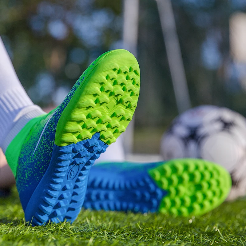 ZHENZU новые футбольные ботинки для бега мужские сникерсы Дети Мальчики ...