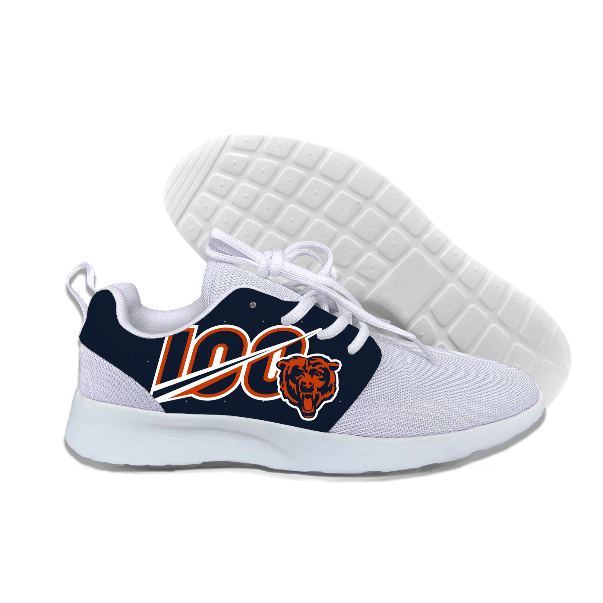 Customized Bears Logo Zapatillas Hombre Man Shoes Casual Male Mesh