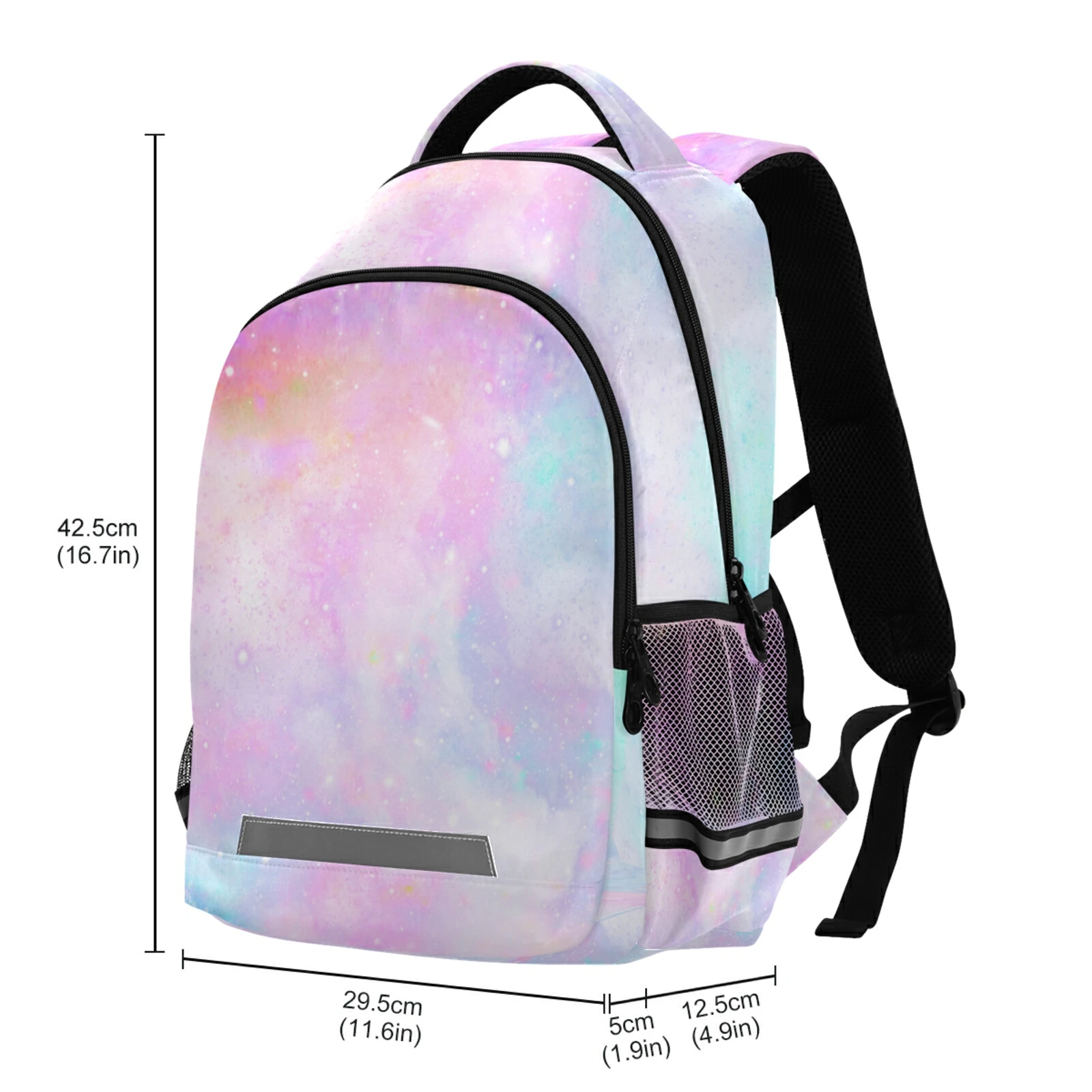 Large Luminous School Bag For College School Backpack Custom Pattern Waterproof Bagpack Primary School Book Bag For Teenage Girl