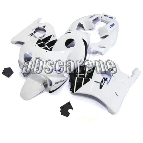 Выполните Обтекатели для Honda CBR250RR MC22 1990 1991 1992 1993 1994 CBR250RR MC22 90 91 92 93 94 ABS Кузов Цвет: белый, черный, панелей
