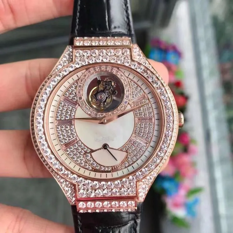 A10389 Mens Watches Top Brand Runway Luxury European Design Automatic Mechanical Watch