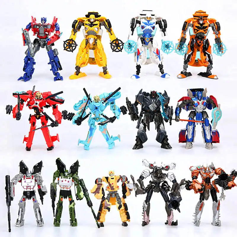 Transformers figuras de Transformers de 19cm de PVC para niños, coches Robot de juguete, Optimus Prime, Bumblebee, Ironhide, figuras de carraca|Figuras de juguete y acción| - AliExpress