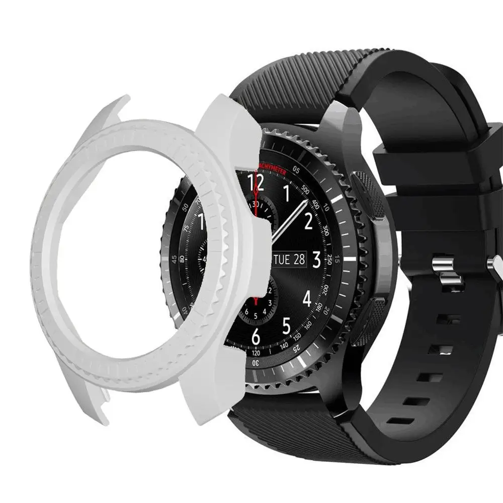 Для samsung Galaxy Watch 46 мм для samsung gear s2/gear s3 тонкий ПК жесткий защитный бампер полный Чехол коврики для стола или пола#810 - Цвет: I