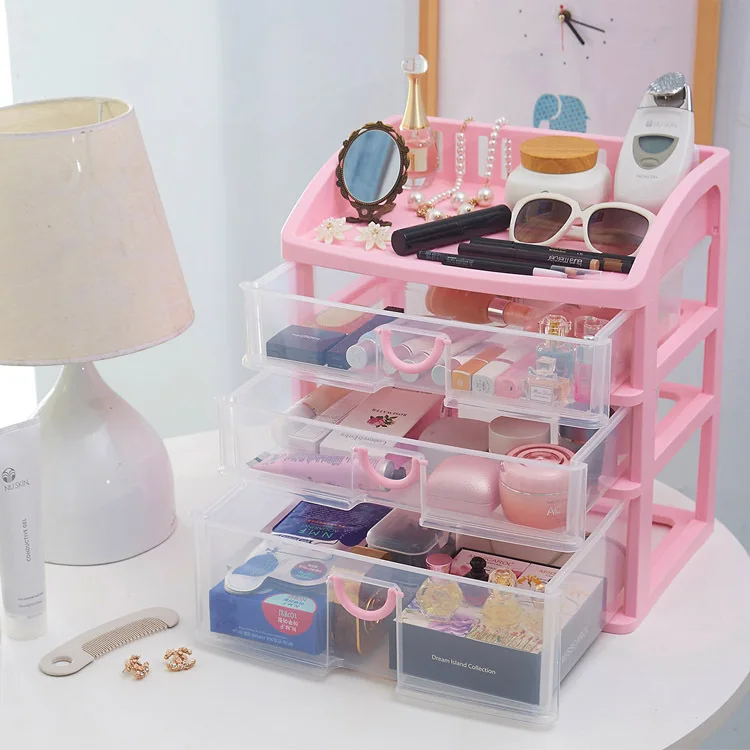 

Manufacturers Currently Available Wholesale Desktop Multi-functional Drawer-type Storage Cabinets Jewelry Large Capacity Storage