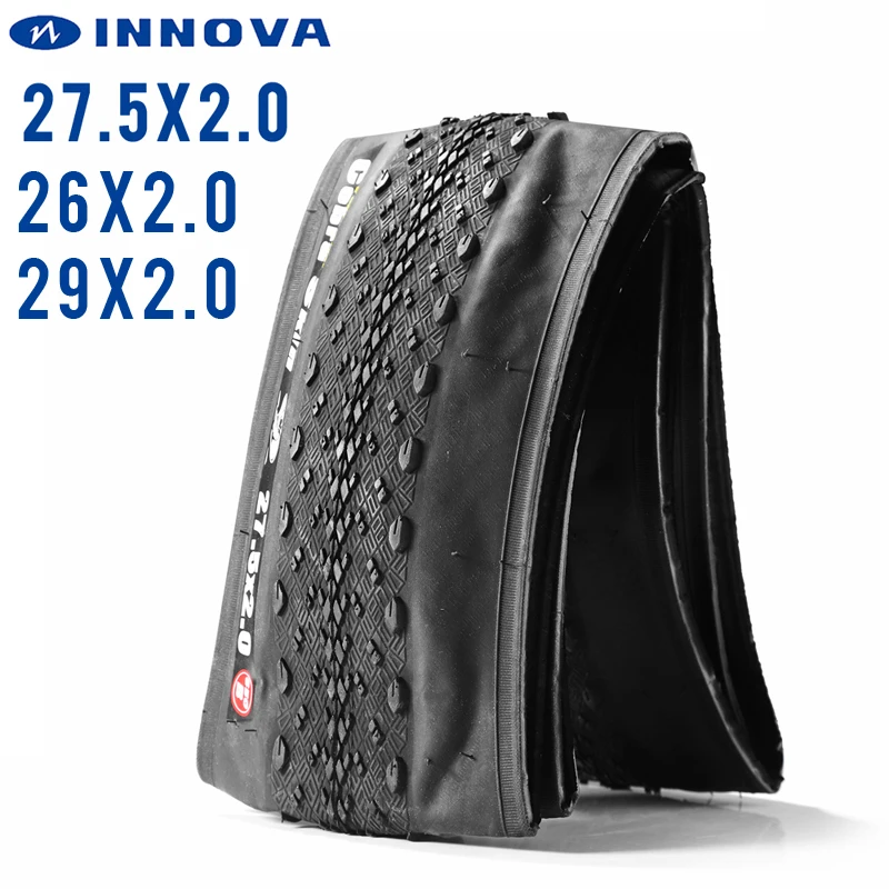 INNOVA super light bicycle tires MTB 26 27.5 29 26*2.0 29*2.0 60TPI folding tyres inch mountain bike tire pneu 26er 27.5er | Спорт и