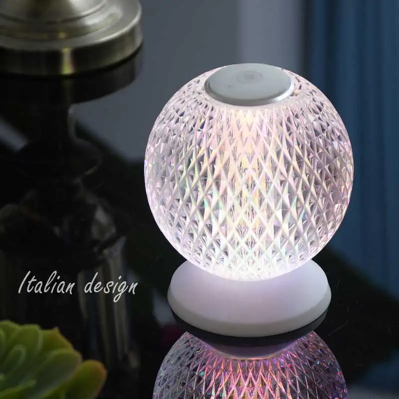 RGB-лампа Kartell с датчиком касания итальянский Настольный - Цена: 