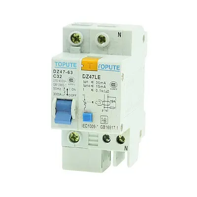 DZ47-63 C32 32A 230/400VAC 3000A отключающая способность 1 палки автомат защити цепи