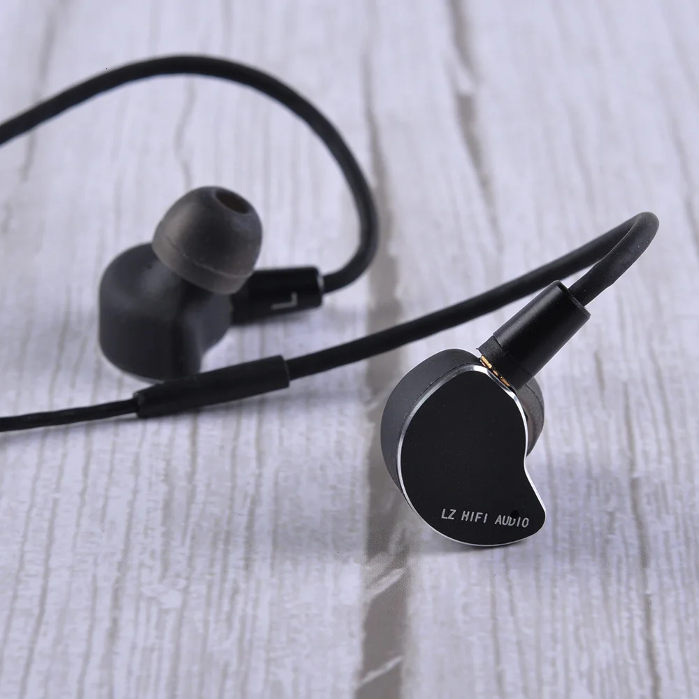 LZ Z04A био-мемембранный динамический привод в ухо наушники HIFI DJ вкладыши гарнитура с MMCX съемный кабель LZ A5 A6 наушники