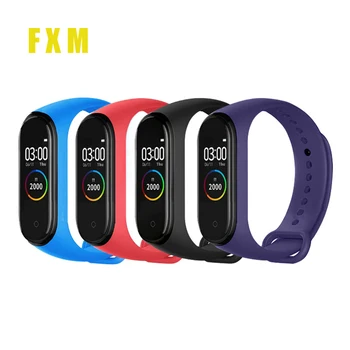 

Digital Wristwatches M4 Fitness Tracker Watch Sport bracelet Heart Rate Blood Pressure Smartband Monitor Health Smart band 4