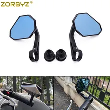 ZORBYZ New Motorcycle CNC Aluminium Handlebar End Side Mirror With thread inside For Benelli Leoncino 500 502c 752s BN600 BN300