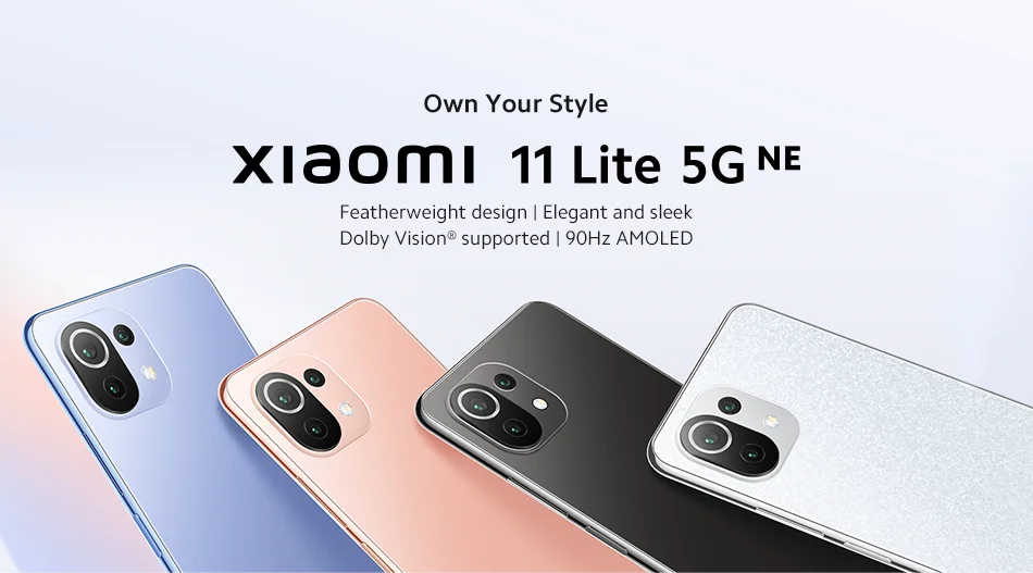 Tanie 【Światowa premia】 globalna wersja Xiaomi 11 Lite 5G NE Smartphone 8GB/256GB Snapdragon sklep