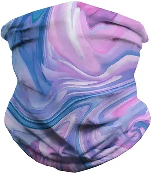 

Colorful Funfetti Trip Print Women Scarf Windproof Bandanas for Outdoor Hiking Cycling Neck Protect Seamless Balaclava Headband