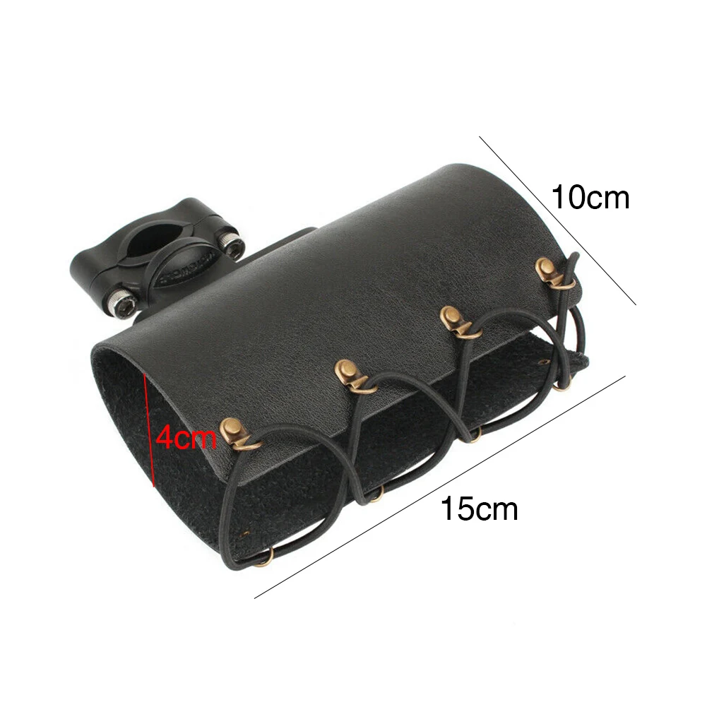 Motorcycle Practical Outdoor Easy Install Elastic Strap Bike Scooter Adjustable Durable Water Bottle Holder Handle Mounted