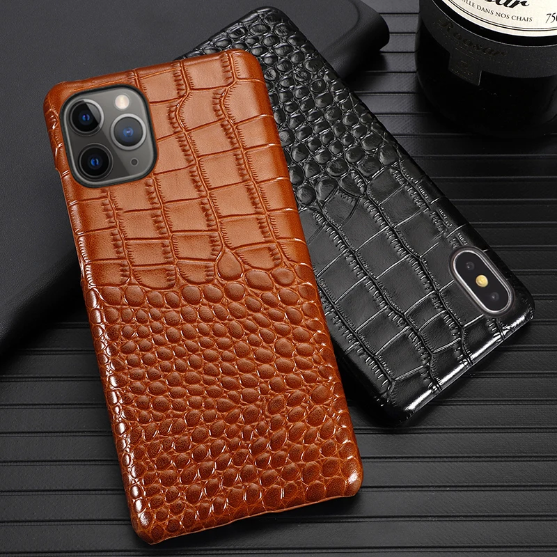Чехол для телефона из натуральной кожи IPhone 12 Mini 11 Pro Apple 6 6S 7 8 Plus 9X11 Max XR Se2 чехол