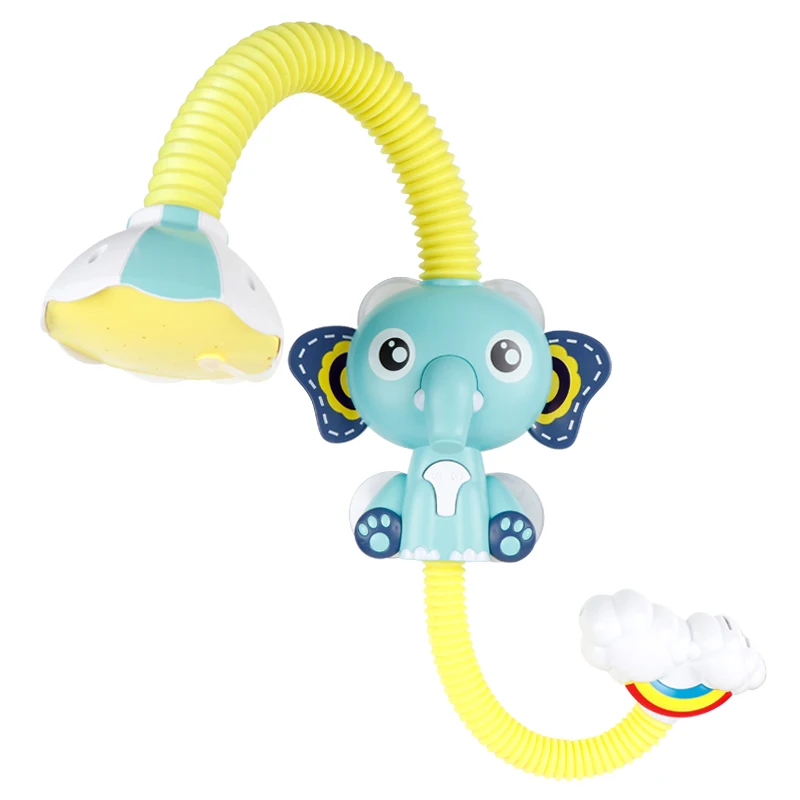 Baby Bath Toy Elephant Spray Toddler Electric Shower Boys Swimming Water Toys Yellow Duck Cute Turtles Dinosaur Egg for Kids 16