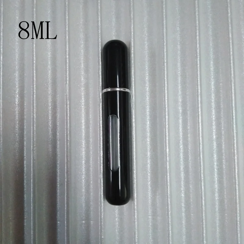 8ml black 5 мл Путешествия многоразового Conveniet пустой парфюмерные флаконы с распылителем ароматизатор спрей случае parfum безвоздушный насос косметический контейнер - Цвет: 8ml black