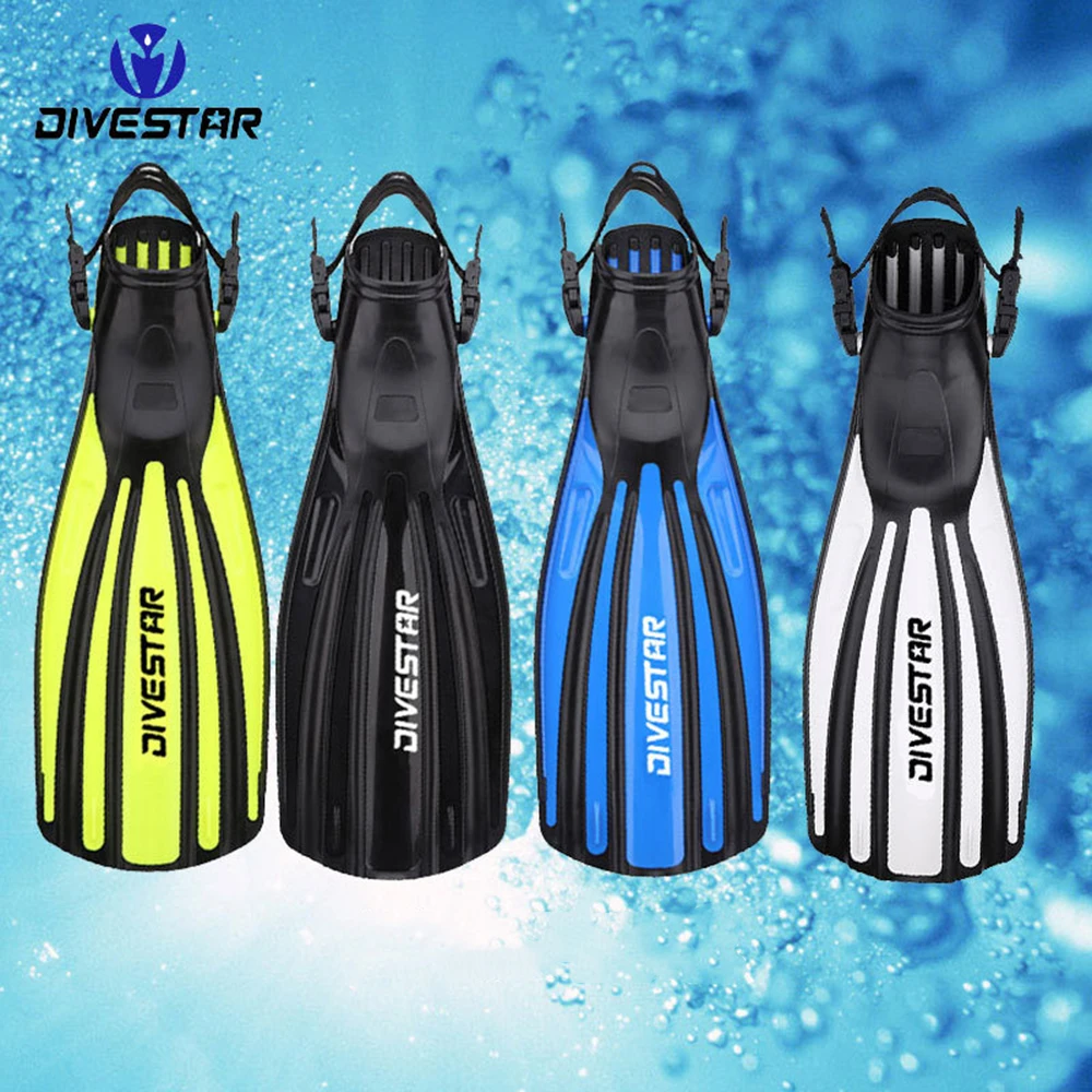 Professional Swimming Fins Adult Snorkeling Fins Fins Adjustable Straps