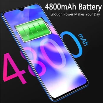 

For Unisex Multi-language 4G mobile phone 3GB+32GB smartphone Android operating system 9.1 6.3-inch Screen unlock smooth