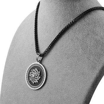 

Men's waterproof necklace Chain 316L Stainless Steel Black Gold 3mm High Quality Link Chains Necklaces Jewelry Custom wholesale