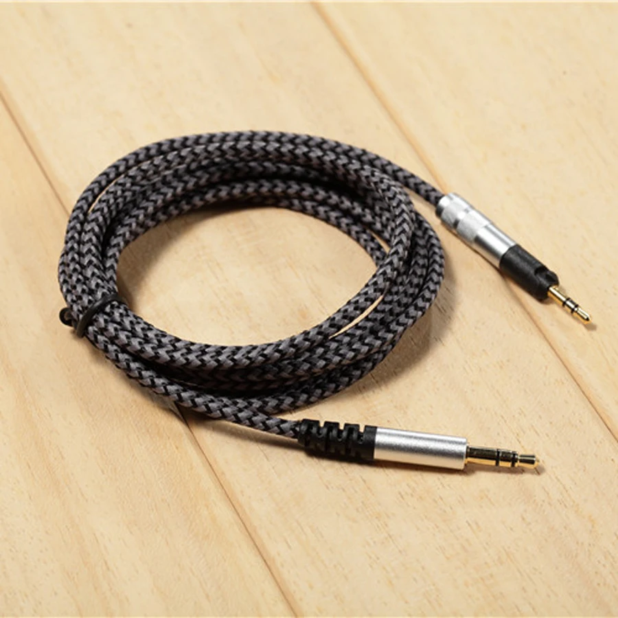 Replacement Cable Cord for Sennheiser HD598 HD558 HD518 HD 598 Headphone Headset 3 5mm to 2 5mm Stereo Bass Audio Cables