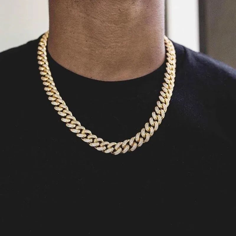 

Customizable MEN'S Necklace Europe And America Hiphop Hip Hop Necklace Cuba Pendant 30inches Sterling Silver ainuoshi