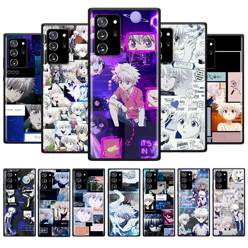 Чехол Hunter X Killua силиконовый для Samsung Galaxy Note 20 Ultra 10 Plus 5G 8 9 F41 M51 M31 M30s M11|Бамперы| |