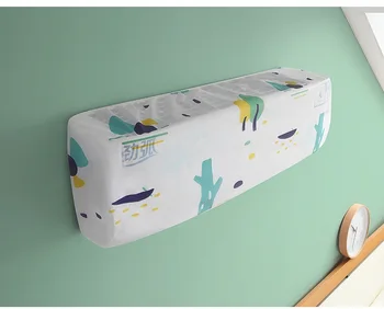 

1PC Home Decor Printing Pattern Air Conditioning Cover Waterproof Cleaning Cover Anti-Dust Standby Covers