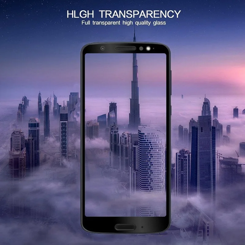 Для Motorala E5 Plus Play закаленное стекло полное покрытие 9H Высококачественная защитная пленка Взрывозащищенная защита экрана