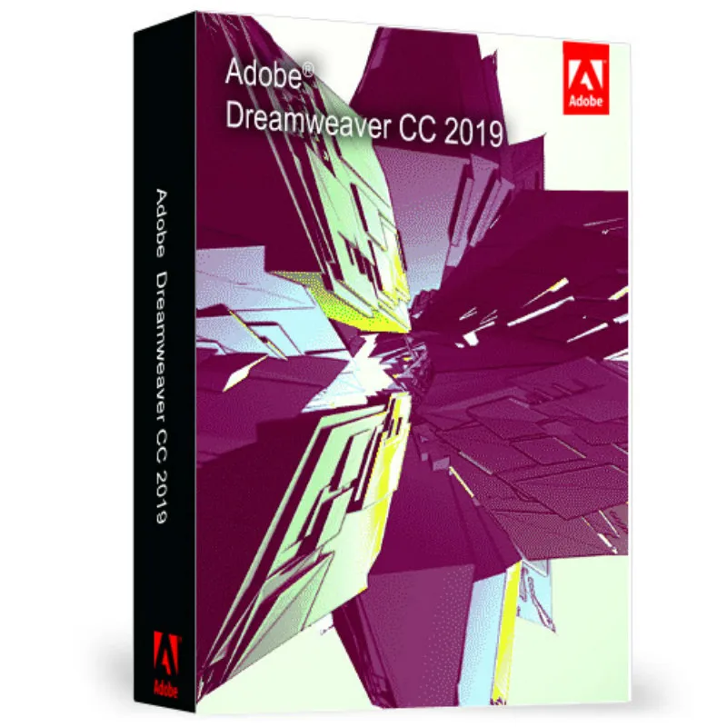 Программное обеспечение Dreamweaver CC 2019 изготовление всех видов изысканных веб