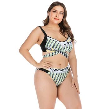 

2020 Womens Solid Push Up Padded Plus Size Halter Bikini Set Swimsuit Bathing Suit Swimwear Beachwear Lingerie Bikini