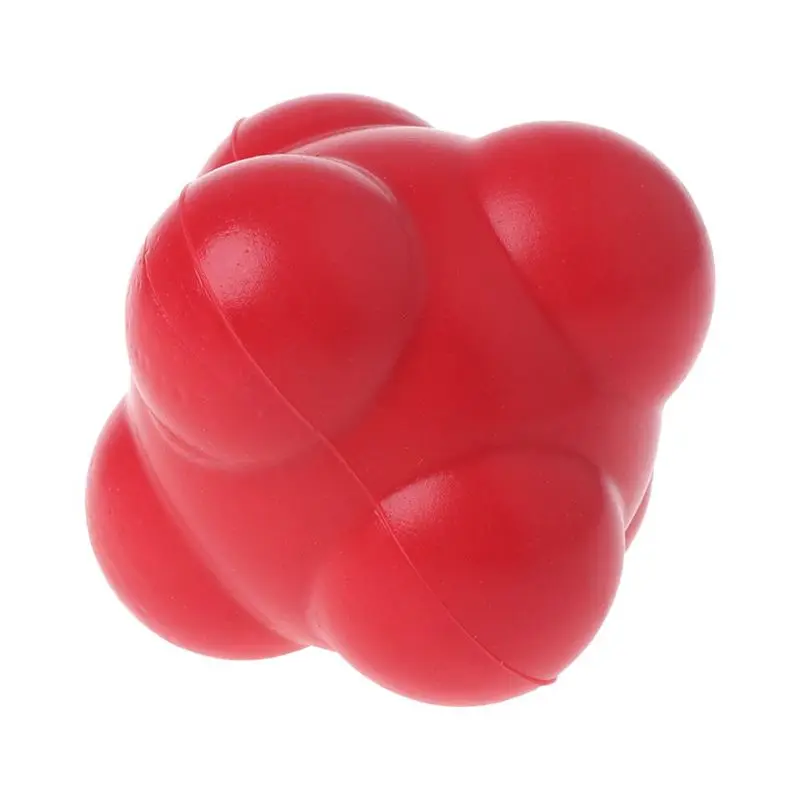 

Reaction Ball Agility Trainer Silicone Hexagonal Ball Reaction Sensitive Ball Massage Ball