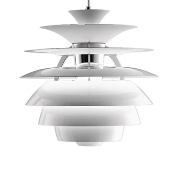 

Nordic Luxury Ph Chandelier Light Modern Danish Designer Led Pendant Lamp Creative Dining Room Bedroom Living Room Suspendu E27