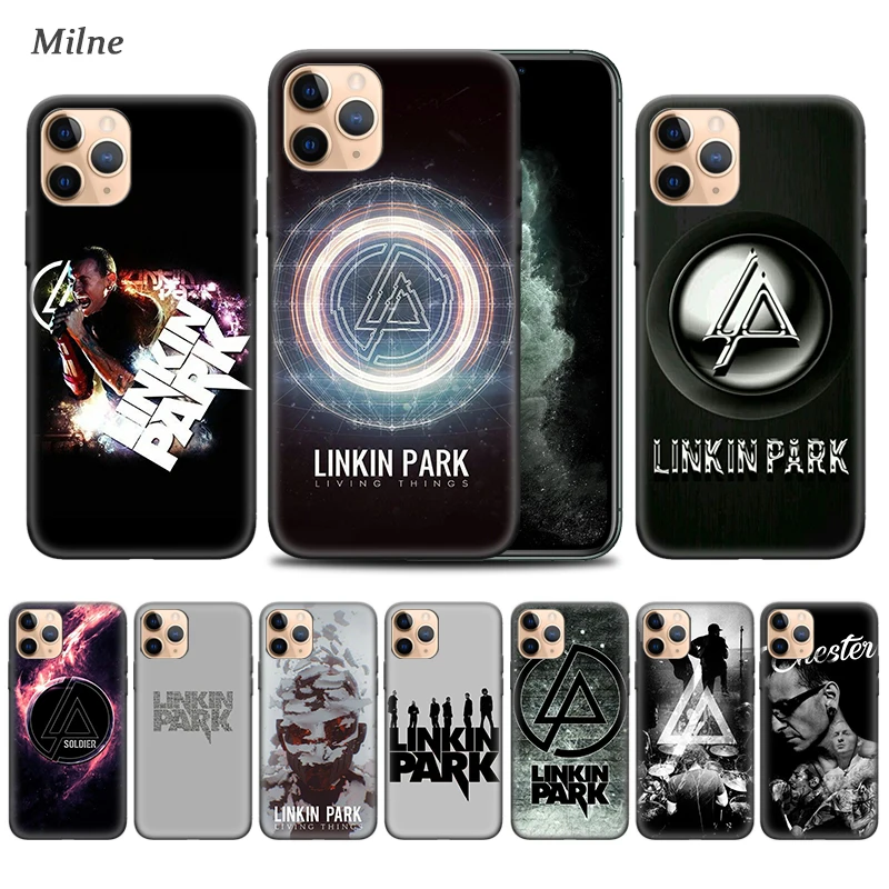 

Linkin Park Case for Apple iphone 11 Pro XS Max XR X 7 8 6 6S Plus 5 5S SE 5C Black Soft Bag Phone Cover Coque