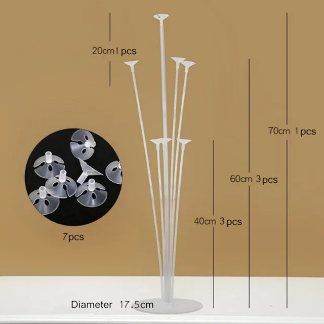 1 Набор «С Днем Рождения» воздушный шарик держатель шар стол Арка Декор палка для взрослых день рождения аксессуары для детей стенд шары Вечерние