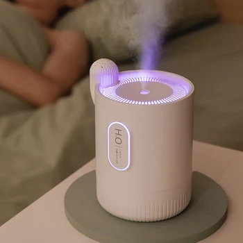 

Mini Humidifier Single Room Humidifiers with Night Light Portable Cactus Air humidifier for for Yoga Office Bedroom Baby DTT88