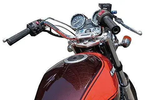 Yiwa 22 мм 7/" 25 мм 1" мотоцикл модифицированный руль для Honda Для Kawasaki Для Suzuki Chopper Bobber Кафе Racer