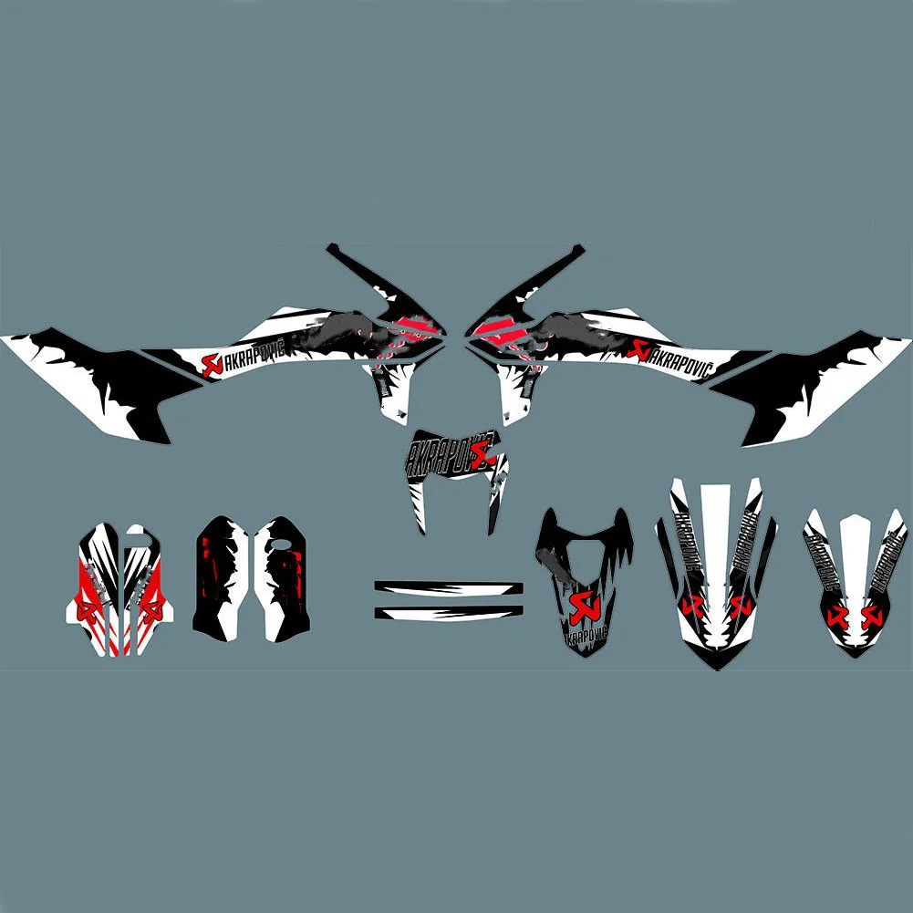 Мотоцикл персонализированные команда Графика &amp Фоновые наклейки 3M для KTM SMCR SMC 690