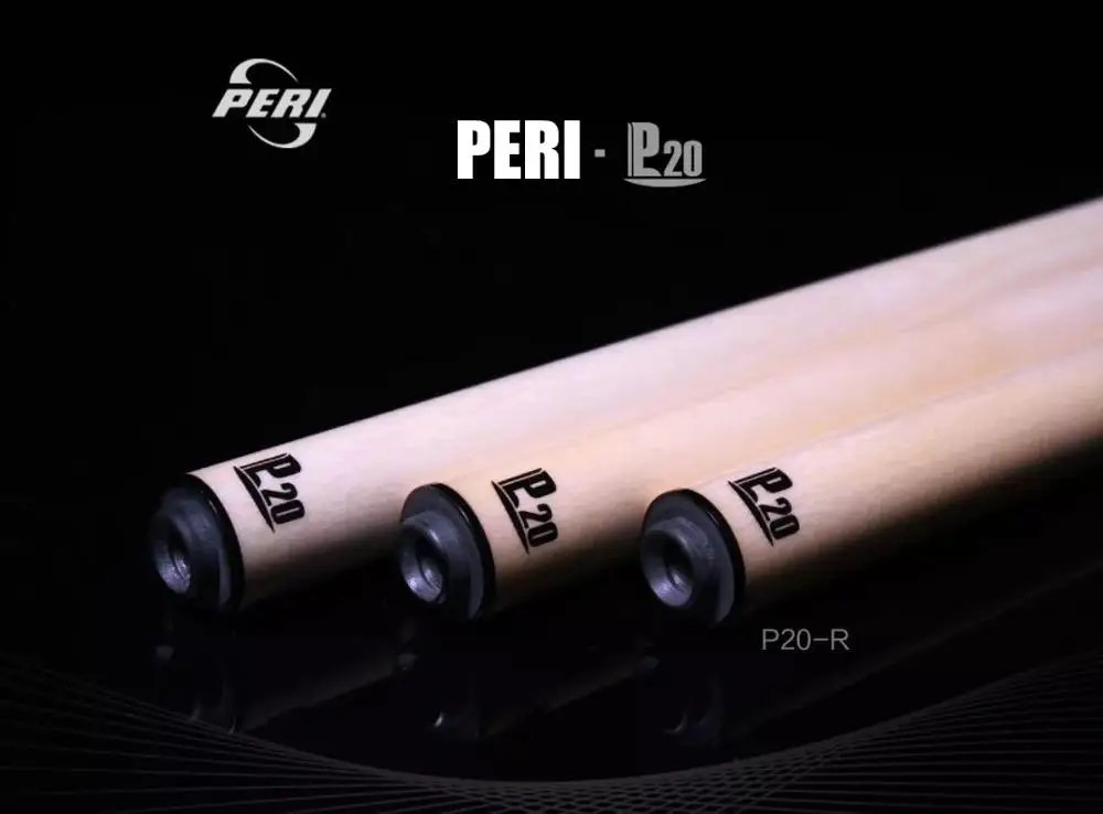 PERI пул кий P20-R вал Сплошной Жесткий кленовый вал 12,5 мм наконечник профессиональный бильярдный вал китайский Новое поступление