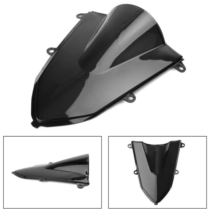 Areyourshop для Honda CBR500R CBR 500 R ветровое стекло Защита ABS мотоциклетные чехлы - Цвет: Black