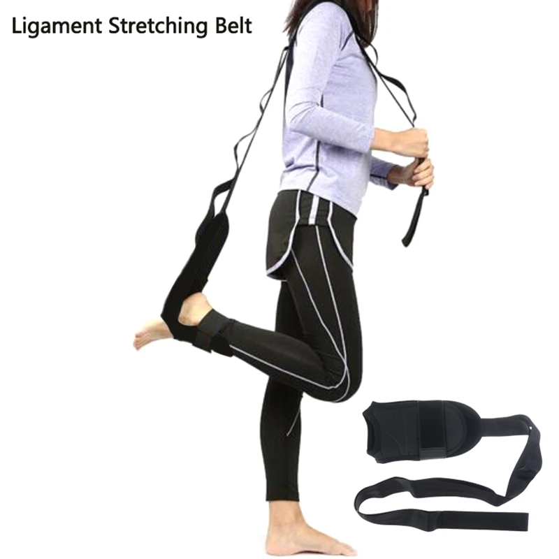 UK Yoga Ligament Stretching Belt Foot Drop Strap Leg Training Foot Ankle Correct 