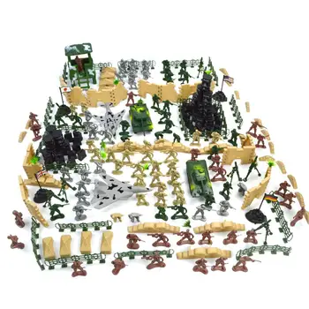 

250pcs/Pack Mini Soldier Model Military Plastic Toy Soldier Army Men Figures Playset Kit Gift Model Toy For Kids Boys